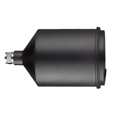 EURO Aluminum Gravity Cup – Black Ceramic (600cc)