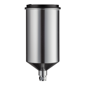 EURO Aluminum Gravity Cup with Black Lid (1000cc)