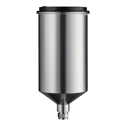 EURO Aluminum Gravity Cup with Black Lid (1000cc)