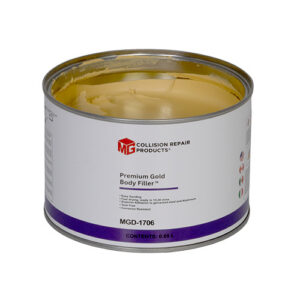 MGD-1706 Lightweight Body Filler & Finishing Putty — 0.3 U.S. Gallon / Quart (Case of 6)