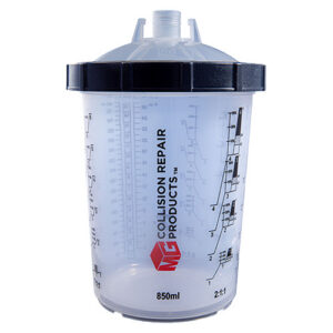 MGD-2500 High-Capacity Paint Cup System Kit — 850mL / 125 Micron (50-Pack)