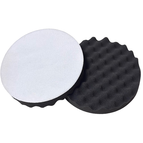 MGD-4017 Single-Sided Black Foam Finishing Pad — 8″