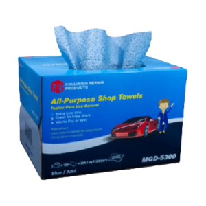MGD-5300 Professional Low-Lint Shop Towel Box (180 Sheets)